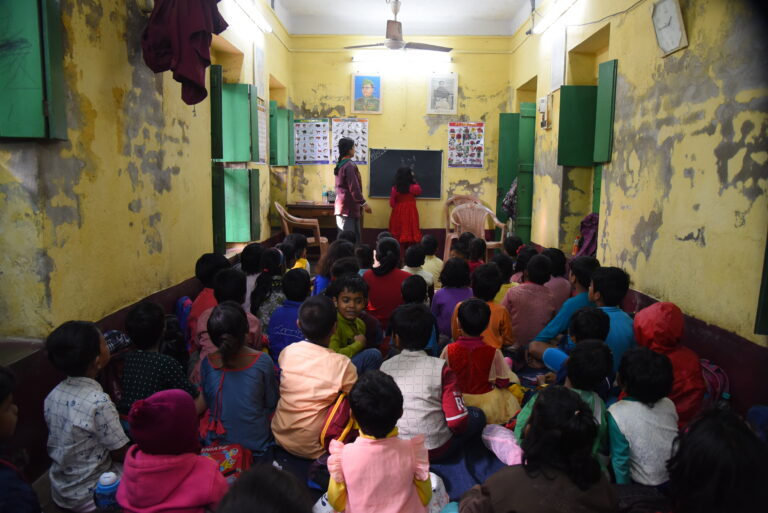 Classroom setting at Banipur