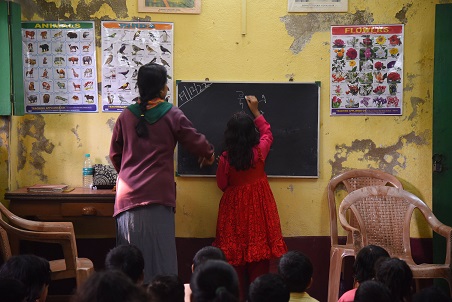 teaching at Banipur